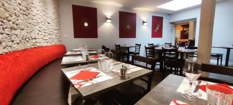 espace intimiste pour repas d'affaires